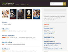 Tablet Screenshot of colamovies.com